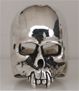 Skull Ring with Fangs- Gold