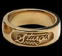Ladies Small Sturgis Annual Band-Gold-2000-2004