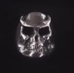 Small Skull w/Horns-Gold - Click Image to Close