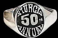 Sturgis 50th Annual Ring-Small-SS - Click Image to Close