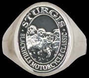 Small Size Sturgis Mt Rushmore Ring-SS-Sp - Click Image to Close